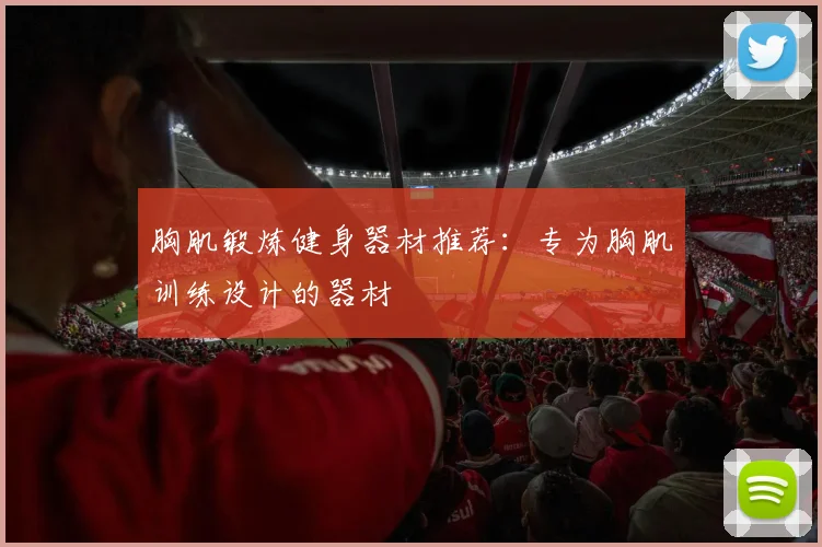 胸肌锻炼健身器材推荐：专为胸肌训练设计的器材